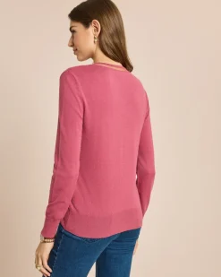 Pullover mit Mesheinsatz