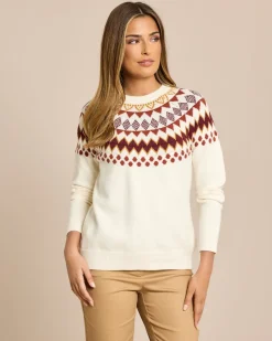 Pullover mit Norwegerstrickmuster