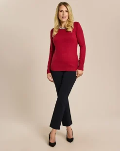 Pullover mit Perlendeko