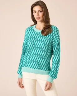 Pullover mit Rautenmuster