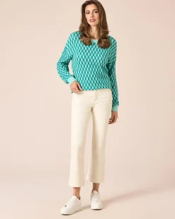 Pullover mit Rautenmuster