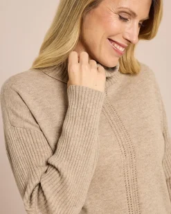 Pullover mit Rollkragen