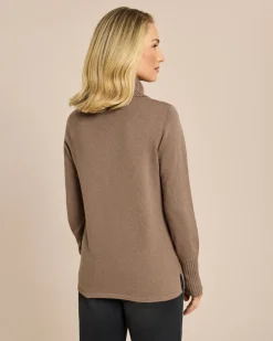 Pullover mit Rollkragen