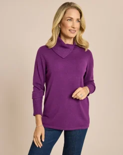 Pullover mit Rollkragen