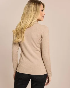 Pullover mit Schalkragen
