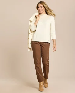 Pullover mit Stehkragen