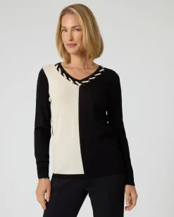 Pullover mit Steinchen