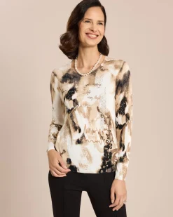 Pullover mit Strassdeko