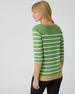 Pullover mit Streifen