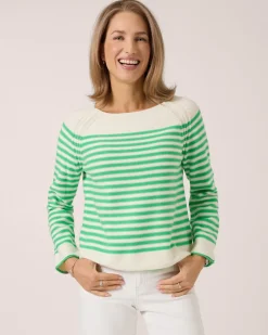 Pullover mit Streifen