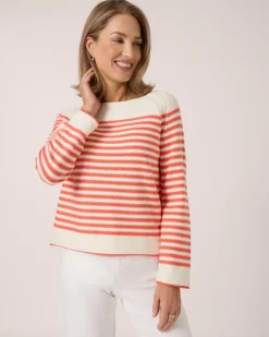 Pullover mit Streifen