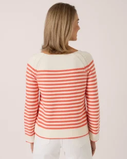 Pullover mit Streifen