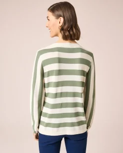 Pullover mit Streifen