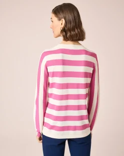 Pullover mit Streifen