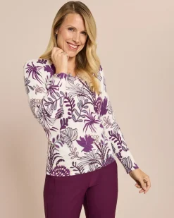 Pullover mit V-Ausschnitt