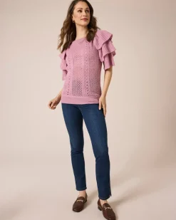 Pullover mit weiten Ärmeln