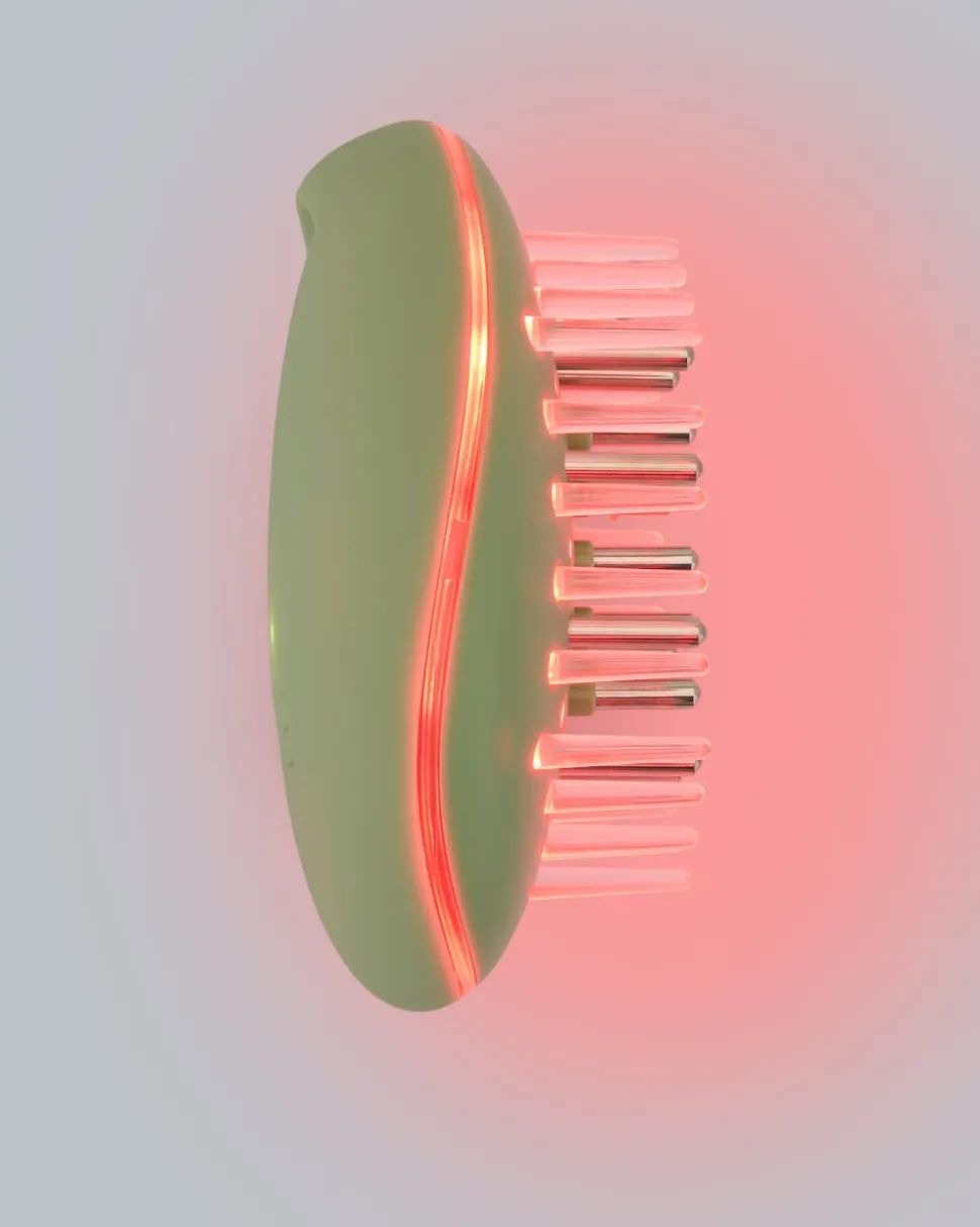 Red Light Scalp Massaging Brush