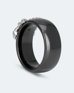 Ring aus Keramik mit Zirkonia