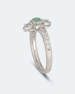 Ring mit Amazonit