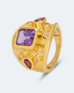 Ring mit Amethyst