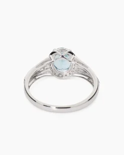 Ring mit Aquamarin