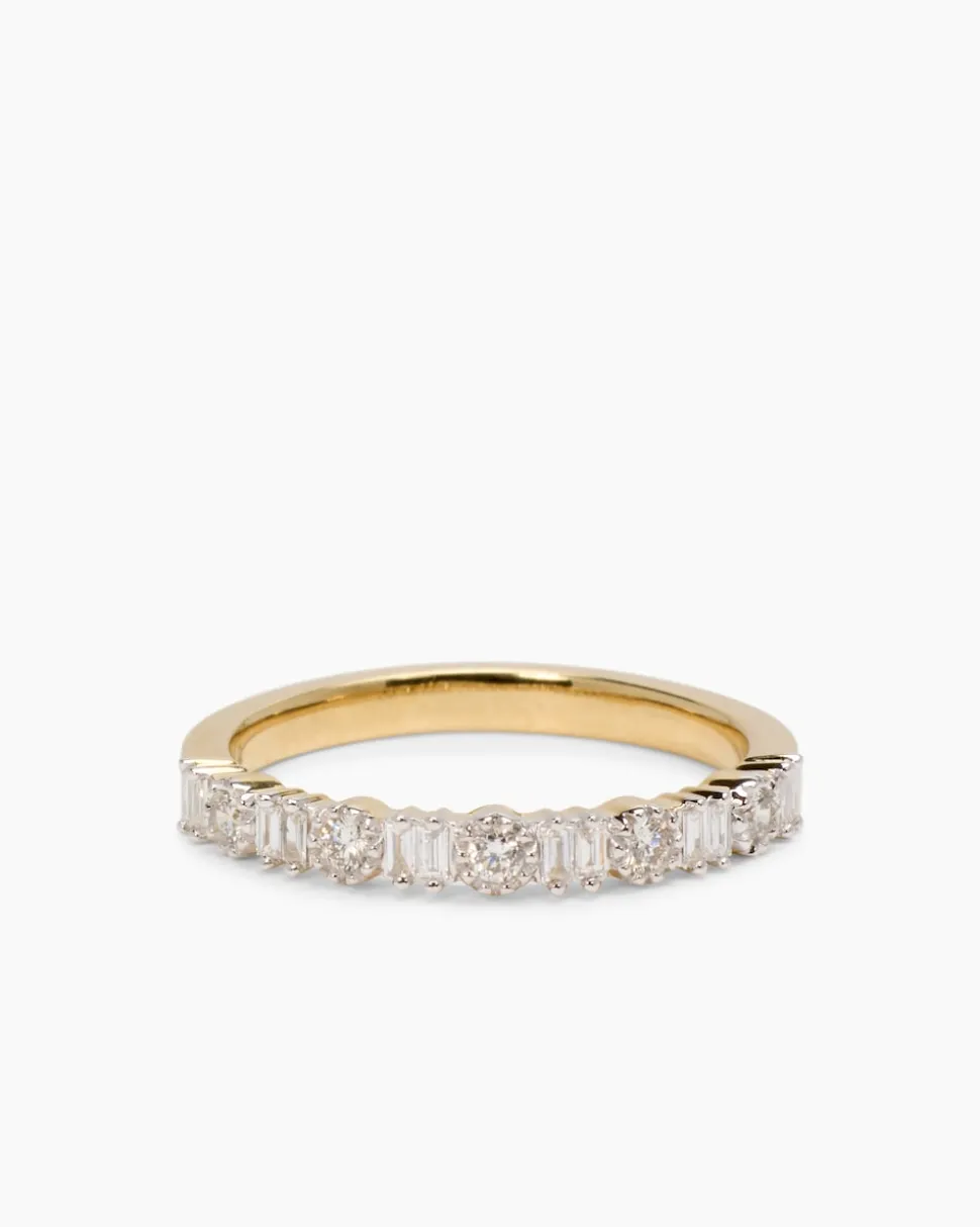 Ring mit Brillanten & Diamanten 0,20 ct