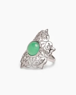 Ring mit Chrysopras