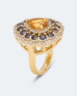 Ring mit Citrin