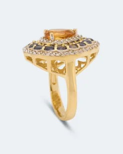 Ring mit Citrin