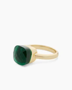 Ring mit Glasstein