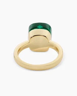 Ring mit Glasstein