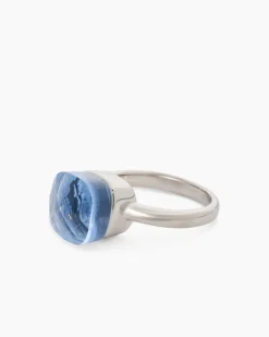Ring mit Glasstein