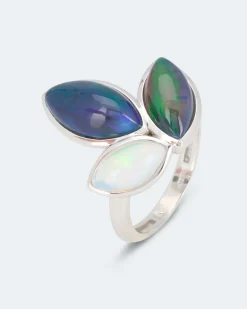 Ring mit Kristallopal