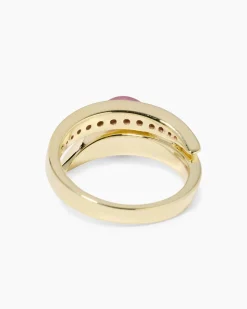 Ring mit MK-Perle 8 mm und Zirkonia