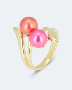 Ring mit MK-Perlen 8mm
