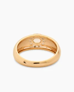 Ring mit Morganit & Zirkon