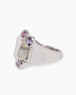 Ring mit Multi-Edelstein