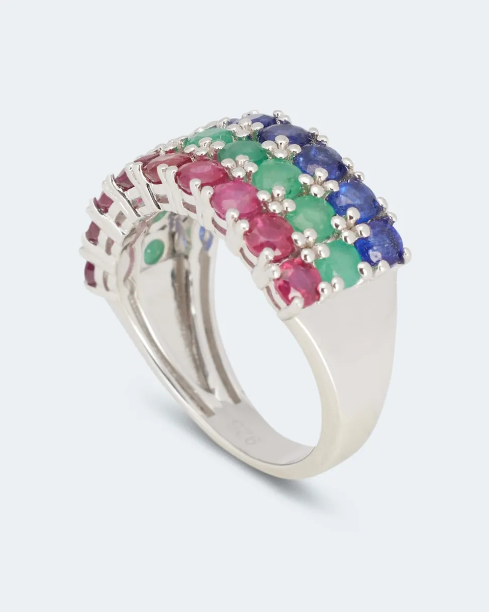 Ring mit Multi-Edelsteinen