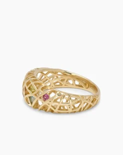 Ring mit Multi-Edelsteinen