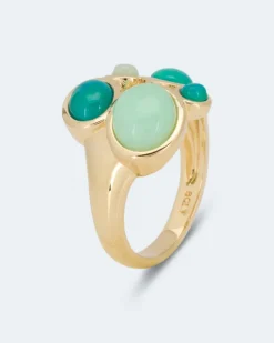 Ring mit Multi-Opal