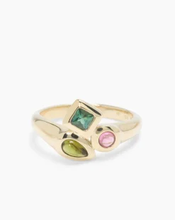 Ring mit Multi-Turmalin