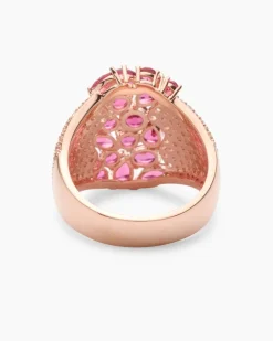 Ring mit Nanosteinen und Zirkonia