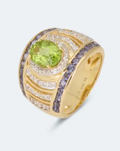 Ring mit Peridot