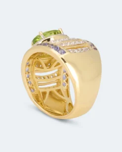 Ring mit Peridot