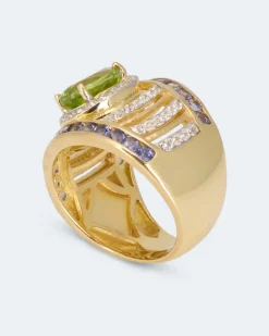 Ring mit Peridot