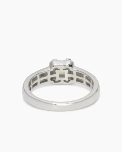 Ring mit Peridot & Brillant