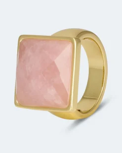 Ring mit Rosenquarz