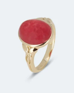 Ring mit Ruby Rhodonit