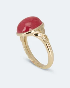 Ring mit Ruby Rhodonit