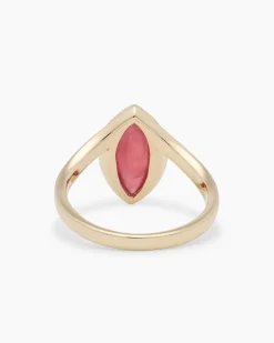 Ring mit Ruby Rhodonith
